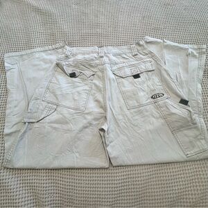 Y2K Masters of Architectural Clothing MAC 11" leg baggy carpenter pants 30x29